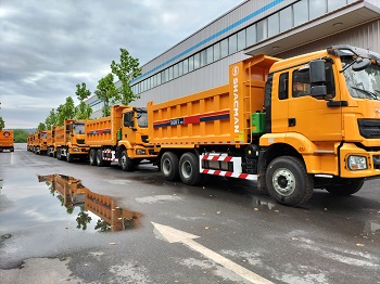 F3000 Shacman 6x4 340HP Camion-benne 